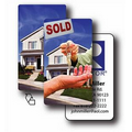 Business Card/ Lenticular Real Estate Flip Effect - Blank (2"x3 1/2")